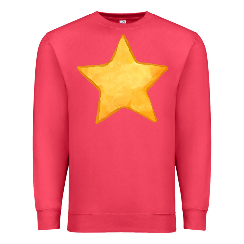 Yellow Star Premium Sweatshirt by FaDigitalArtStudio | Teevron