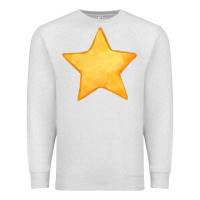 Oatmeal Heather yellow star Premium Sweatshirt - FaDigitalArtStudio
