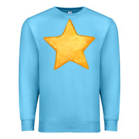 Ocean Blue yellow star Premium Sweatshirt - FaDigitalArtStudio