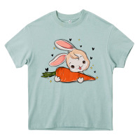 Arona so hoppin boujee easter bunny stanley Heavy Core Tee - MaliasSmallBusiness