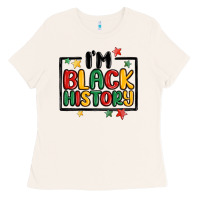 Bone i'm black history Ladies Tee - MaliasSmallBusiness