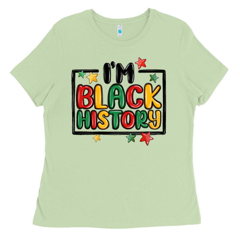 I'm Black History Ladies Tee by MaliasSmallBusiness | Teevron