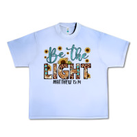 Grape Ice be the light matthew 5 14 Urban Heavy Tee - JahusDesignShop
