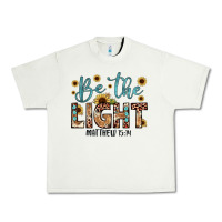 Pistachio be the light matthew 5 14 Urban Heavy Tee - JahusDesignShop