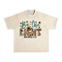 Sandshell be the light matthew 5 14 Urban Heavy Tee - JahusDesignShop