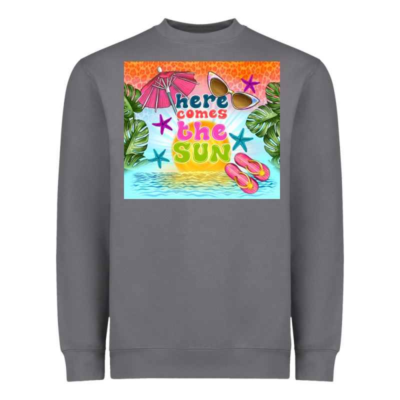 Here Comes The Sun Heavyweight Sweatshirt by TumblerDesignByShophia | Teevron