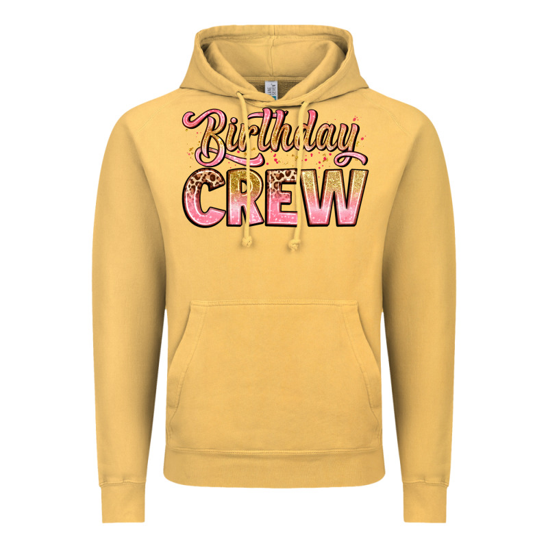 Birthday Crew Vintage Hoodie by Artiststas | Teevron
