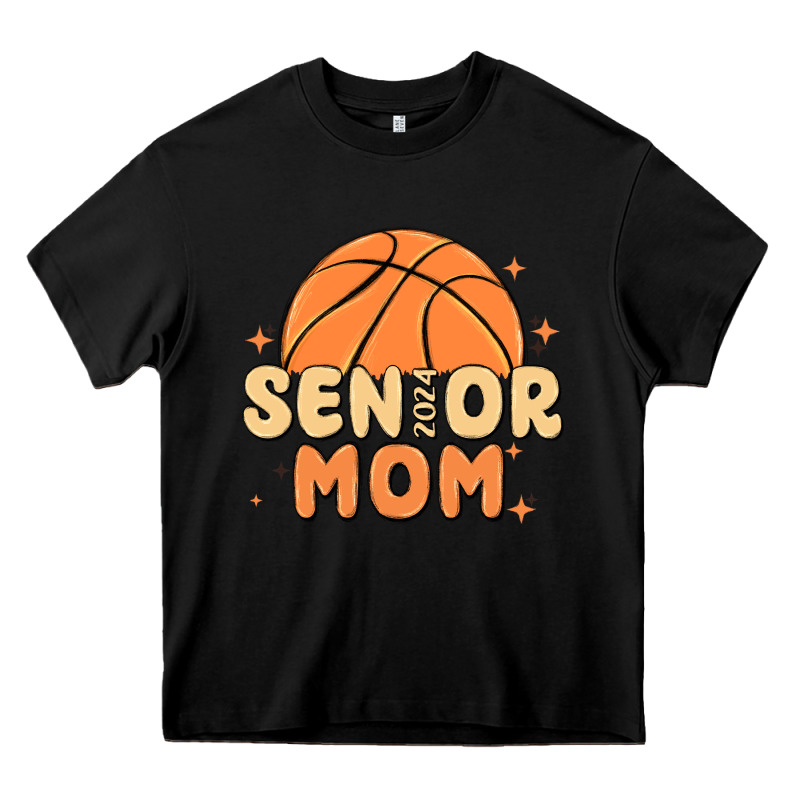 Senior Mom 2024 Heavy Core Tee by MaliasSmallBusiness | Teevron