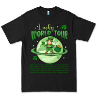 Black lucky world tour st. patricks day Premium Tee - MaliasSmallBusiness