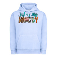 Pigment Grape Ice Western Just A Little Moody Cow Urban Hoodie - LillyAllenDesigns