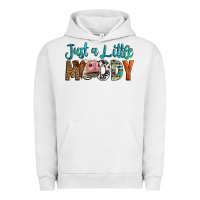 Pigment Lunar Rock Western Just A Little Moody Cow Urban Hoodie - LillyAllenDesigns