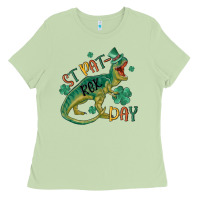 Matcha st patrex day Ladies Tee - MaliasSmallBusiness