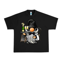 Black waiter gnome Urban Heavy Tee - BarkalooDesign