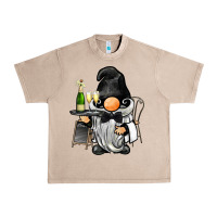 French Oak waiter gnome Urban Heavy Tee - BarkalooDesign