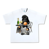 White waiter gnome Urban Heavy Tee - BarkalooDesign
