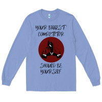Colony Blue Your Biggest Competitor Long Sleeve Tee - Bettercallsaul