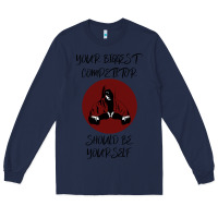 Navy Your Biggest Competitor Long Sleeve Tee - Bettercallsaul