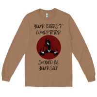 Toasted Coconut Your Biggest Competitor Long Sleeve Tee - Bettercallsaul