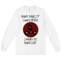 White Your Biggest Competitor Long Sleeve Tee - Bettercallsaul