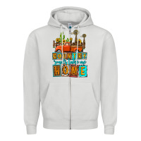 Dove Grey country roads take me home olivia Zipper Hoodie - OliviaCreatesArt