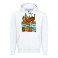White country roads take me home olivia Zipper Hoodie - OliviaCreatesArt