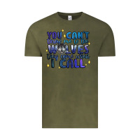 Vintage Olive you cant throw me to the wolves they come when i c Vintage Tee - Artiststas