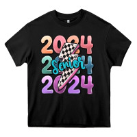 Black 2024 senior Heavy Core Tee - MaliasSmallBusiness