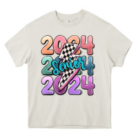 Cream 2024 senior Heavy Core Tee - MaliasSmallBusiness