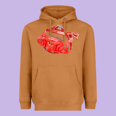 Chin Guard Fa Element Heavyweight Hoodie Designed By Fadigitalartstudio