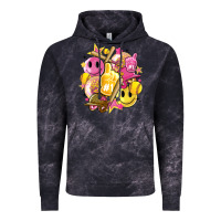 Cloud Black retro softball Vintage Hoodie - Artiststas