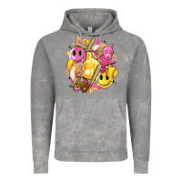 Cloud Rock retro softball Vintage Hoodie - Artiststas