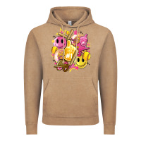 Vintage Coffee retro softball Vintage Hoodie - Artiststas