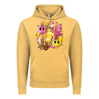 Vintage Mustard retro softball Vintage Hoodie - Artiststas