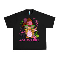 Black cat mom  life gnome Urban Heavy Tee - BarkalooDesign