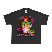 Pigment Black cat mom  life gnome Urban Heavy Tee - BarkalooDesign