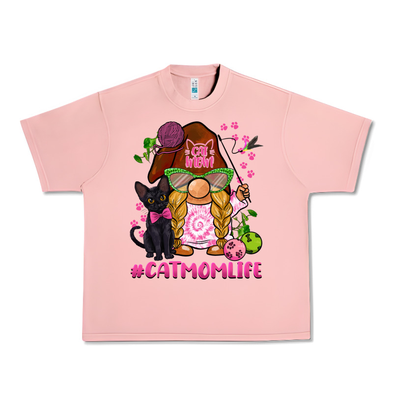 Cat Mom  Life Gnome Urban Heavy Tee by BarkalooDesign | Teevron
