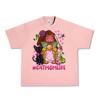 Salmon cat mom  life gnome Urban Heavy Tee - BarkalooDesign