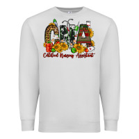 Dove Grey christmas cna certified nursing assistant Premium Sweatshirt - FaDigitalArtStudio