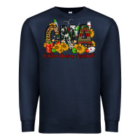 Navy christmas cna certified nursing assistant Premium Sweatshirt - FaDigitalArtStudio