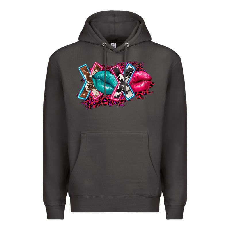 Western Xoxo Premium Hoodie by FaDigitalArtStudio | Teevron