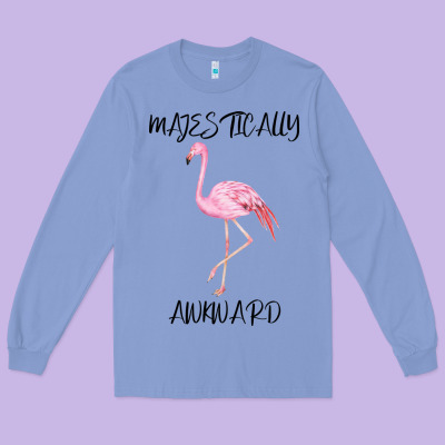 Majestically Awkward Long Sleeve Tee Designed By Bettercallsaul