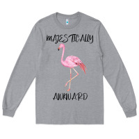 Heather Grey Majestically Awkward Long Sleeve Tee - Bettercallsaul
