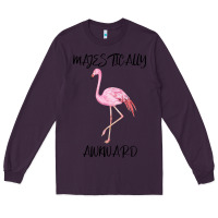 Plum Majestically Awkward Long Sleeve Tee - Bettercallsaul