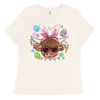 Bone easter cow Ladies Tee - MaliasSmallBusiness