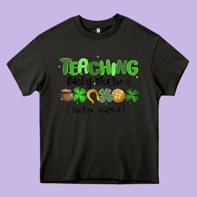 Teaching Lucky Charms Heavy Core Tee Designed By Maliassmallbusiness