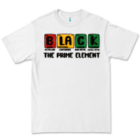 White prime element Premium Tee - MaliasSmallBusiness