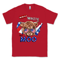 Red Red White And Moo Cow Classic Tee - RanaPortraitStore