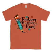Copper teaching i̇s a work of heart Classic Tee - JahusDesignShop