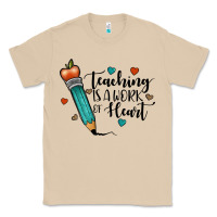 Mushroom teaching i̇s a work of heart Classic Tee - JahusDesignShop