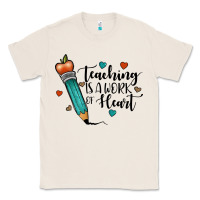 Natural teaching i̇s a work of heart Classic Tee - JahusDesignShop